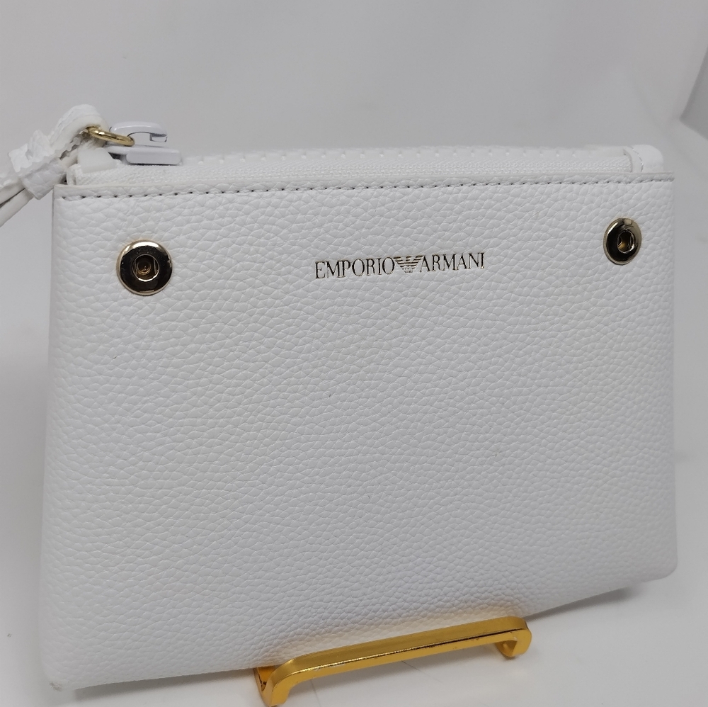 Emporio Armani Myea White Wristlet